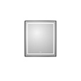 Детальная картинка товара «зеркало belbagno spc-kraft-700-800-led-tch-warm-nero 700x32x900 мм с подсветкой сенсорным выключателем и подогревом»