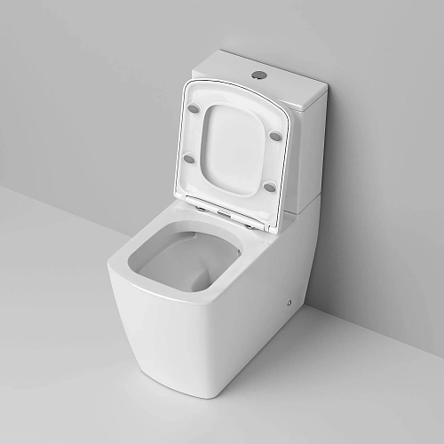 Унитаз напольный Ambassador Kingston 147K19001RS (650x360x810) безободковый, с тонкой крышкой Унитаз напольный Ambassador Kingston 147K19001RS (650x360x810) безободковый, с тонкой крышкой