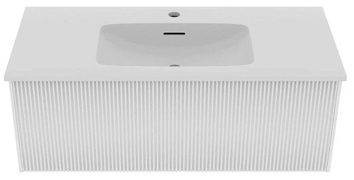 Тумба под раковину La Fenice TERRA Bianca 100 FNC-01-TER-B-100 белая Тумба под раковину La Fenice TERRA Bianca 100 FNC-01-TER-B-100 белая