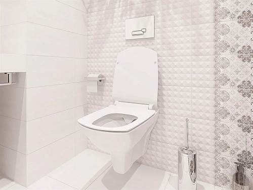 Плитка керамическая Cersanit Alrami серый 20x44 AMG091 Плитка керамическая Cersanit Alrami серый 20x44 AMG091