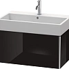 Тумба под раковину Duravit XSquare XS409504040 подвесная 78 см черный глянцевый Тумба под раковину Duravit XSquare XS409504040 подвесная 78 см черный глянцевый