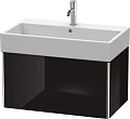 Тумба под раковину Duravit XSquare XS409504040 подвесная 78 см черный глянцевый Тумба под раковину Duravit XSquare XS409504040 подвесная 78 см черный глянцевый