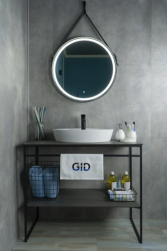 Раковина Gid N9436 51150 накладная белая 55x40x10.5 Раковина Gid N9436 51150 накладная белая 55x40x10.5