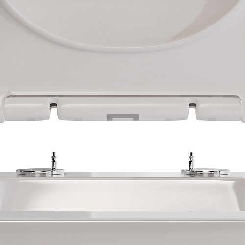 Унитаз подвесной BERGES Sigma Rimless 52 см, сиденье дюропласт, микролифт, быстросьем 082254 Унитаз подвесной BERGES Sigma Rimless 52 см, сиденье дюропласт, микролифт, быстросьем 082254