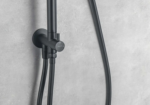 Душевая система Aquatek ВЕГА AQ2046MB черный матовый Душевая система Aquatek ВЕГА AQ2046MB черный матовый