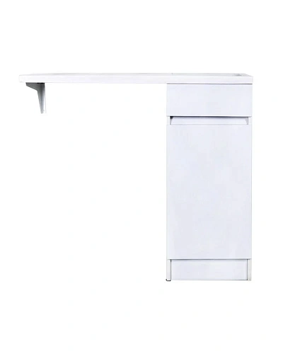 Тумба с раковиной Orange Sistema STK-40TUW+RAR напольная, правая 100 см под стиральную машину, белый Тумба с раковиной Orange Sistema STK-40TUW+RAR напольная, правая 100 см под стиральную машину, белый