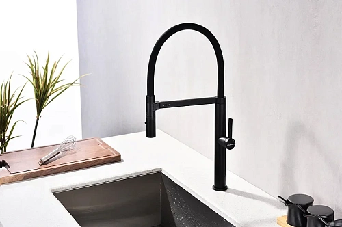 Смеситель для кухни Paulmark LEADER антрацит Le214101-AN Смеситель для кухни Paulmark LEADER антрацит Le214101-AN