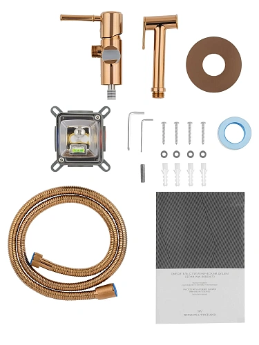 Гигиенический душ Wonzon & Woghand TOR розовое золото (WW-88829073-RG) Гигиенический душ Wonzon & Woghand TOR розовое золото (WW-88829073-RG)