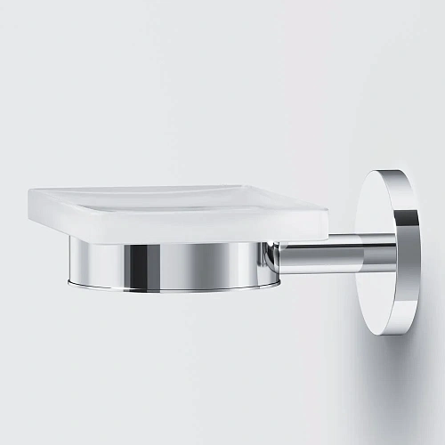 Мыльница AM.PM X-Joy A85A34200, стеклянная хром Мыльница AM.PM X-Joy A85A34200, стеклянная хром