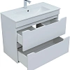 Тумба под раковину Aquanet Практика 80 00347965 белый глянец Тумба под раковину Aquanet Практика 80 00347965 белый глянец
