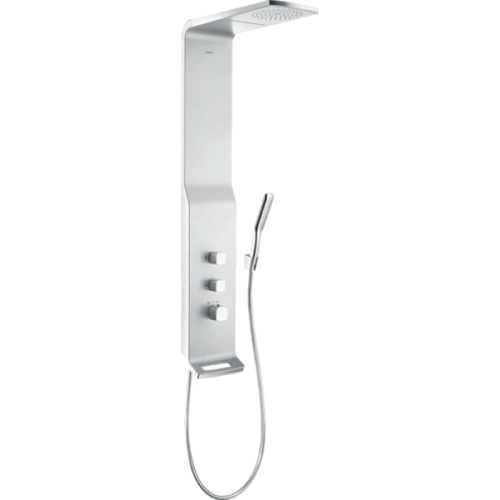 Душевая панель hansgrohe Raindance Lift 180 2jet с термостатом, матовый хром 27008000 Душевая панель hansgrohe Raindance Lift 180 2jet с термостатом, матовый хром 27008000