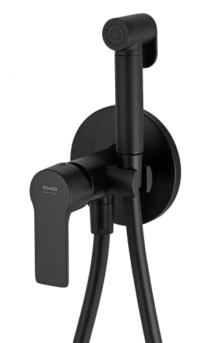 Гигиенический душ Remer Energy EY65WNO, черный матовый Гигиенический душ Remer Energy EY65WNO, черный матовый