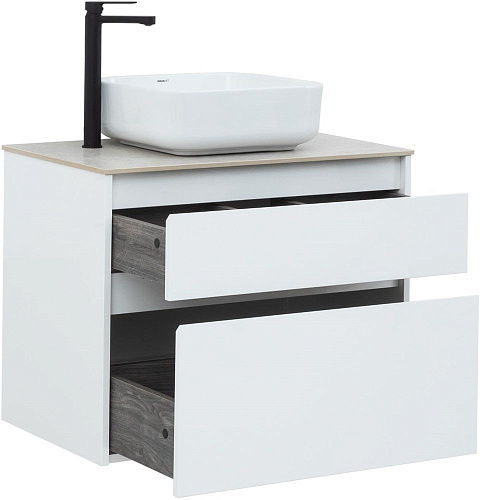 Тумба под раковину Aquanet Nova Lite 75 белый (2 ящика) 00242272 Тумба под раковину Aquanet Nova Lite 75 белый (2 ящика) 00242272