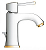 Картинка анонса товара «смеситель для раковины grohe grandera с донным клапаном, хром/золото (23303ig0)»