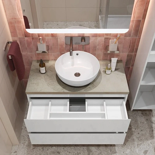 Тумба со столешницей и раковиной BelBagno KRAFT 80 kraft80bo-kepmco-1077-set подвесная KRAFT80BO-KEPMCO-1077-SET Тумба со столешницей и раковиной BelBagno KRAFT 80 kraft80bo-kepmco-1077-set подвесная KRAFT80BO-KEPMCO-1077-SET