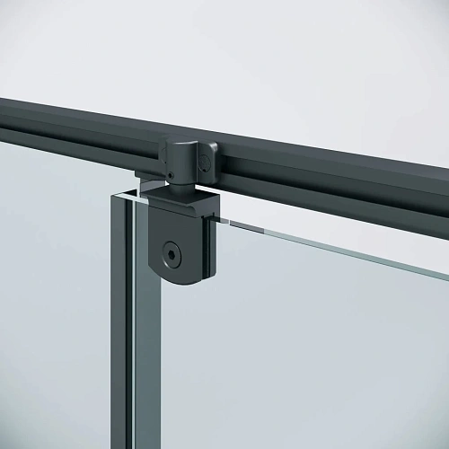 Душевая дверь Niagara Nova NG-35-9AGR (90х195) распашная, графит, стекло прозрачное Душевая дверь Niagara Nova NG-35-9AGR (90х195) распашная, графит, стекло прозрачное