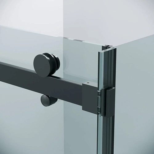 Боковая стенка GROSSMAN Classic 200.K33.04.70.21.00 (70x195) черный матовый, стекло прозрачное Боковая стенка GROSSMAN Classic 200.K33.04.70.21.00 (70x195) черный матовый, стекло прозрачное