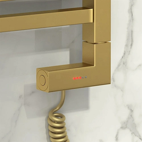 Модуль электрический многофункциональный Сунержа CUBE левый 032-1517-3007 Матовое золото Модуль электрический многофункциональный Сунержа CUBE левый 032-1517-3007 Матовое золото