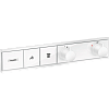 Картинка анонса товара «смеситель для душа hansgrohe rainselect для скрытой установки 2 функции термостатический 15380700»