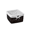 Корзина для белья WasserKRAFT Alme WB-150-S коричневый Корзина для белья WasserKRAFT Alme WB-150-S коричневый