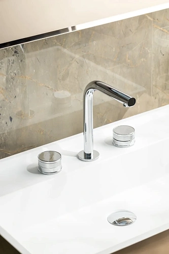 Смеситель для раковины Boheme PRESTIGE CHROME 152-CR-PR Смеситель для раковины Boheme PRESTIGE CHROME 152-CR-PR