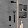 Душевая система Vincea Inspire VSFW-433TI2MB встраиваемая, черный Душевая система Vincea Inspire VSFW-433TI2MB встраиваемая, черный