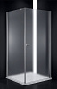 Картинка анонса товара «душевой уголок cezares elena-w-a-1-90-p-cr-r 90x90см стекло рифленое, профиль хром»