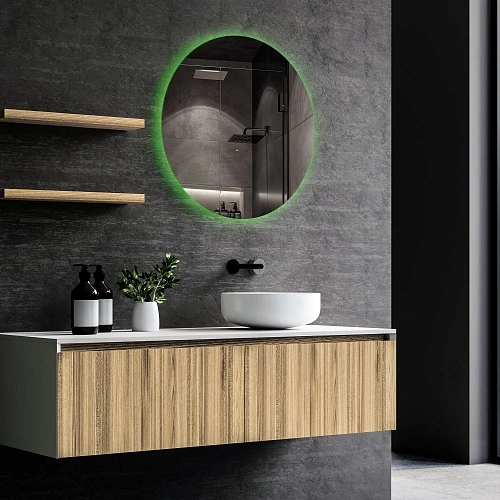 Зеркало ABBER Mond AG6204SSmart с подсветкой, SMART-управление Зеркало ABBER Mond AG6204SSmart с подсветкой, SMART-управление