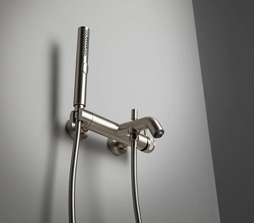 Смеситель для ванны Allen Brau Priority 5.31D10-BN никель брашированный Смеситель для ванны Allen Brau Priority 5.31D10-BN никель брашированный