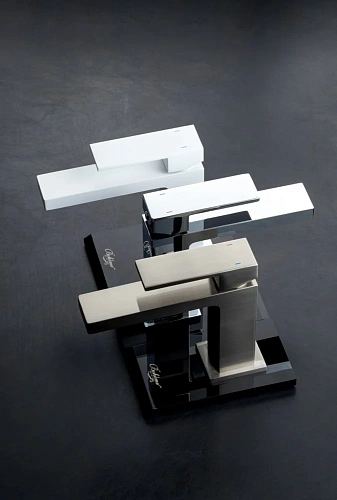 Смеситель для раковины Boheme Qubic Brushed Nickel 471-NB Смеситель для раковины Boheme Qubic Brushed Nickel 471-NB