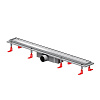 Картинка анонса товара «душевой лоток am.pm prime flow w02sc-u11-080-04sb flow tile 80см, сталь матовая»