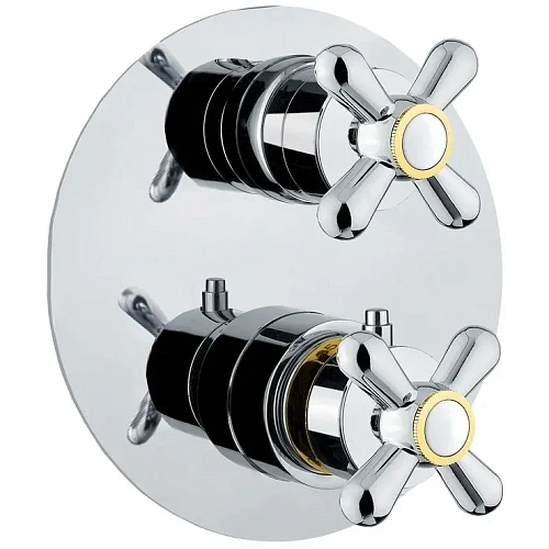 Смеситель для душа Webert Armony AM970903017, хром-золото Смеситель для душа Webert Armony AM970903017, хром-золото