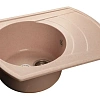 Кухонная мойка GranFest Rondo R-650 L св-роз светло-розовый Кухонная мойка GranFest Rondo R-650 L св-роз светло-розовый