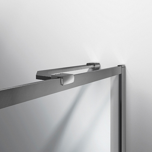 Шторка на ванну Vincea VSB-41700CLGM, 700x1400, вороненая сталь, стекло прозрачное Шторка на ванну Vincea VSB-41700CLGM, 700x1400, вороненая сталь, стекло прозрачное