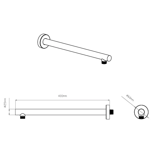 Душевая система Vincea VSFW-422T2MB встраиваемая, термостатический, 2 режима, черный Душевая система Vincea VSFW-422T2MB встраиваемая, термостатический, 2 режима, черный