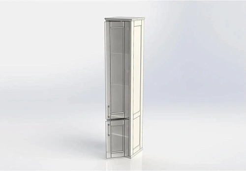 Шкаф-пенал Aquanet Бостон 36 L белый матовый 00209680 Шкаф-пенал Aquanet Бостон 36 L белый матовый 00209680