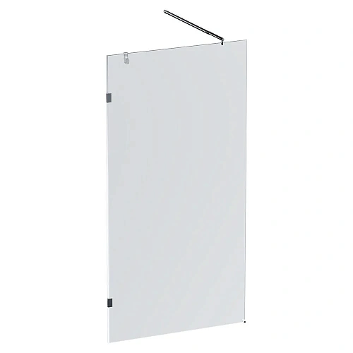 Душевая перегородка AM.PM X-Joy W94UWI-100-F1-MTE 100x195, стекло прозрачное 8 мм с покрытием, профиль хром матовый Душевая перегородка AM.PM X-Joy W94UWI-100-F1-MTE 100x195, стекло прозрачное 8 мм с покрытием, профиль хром матовый