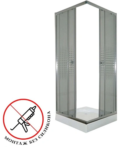 Душевой уголок Parly ZQ8111 с поддоном Душевой уголок Parly ZQ8111 с поддоном