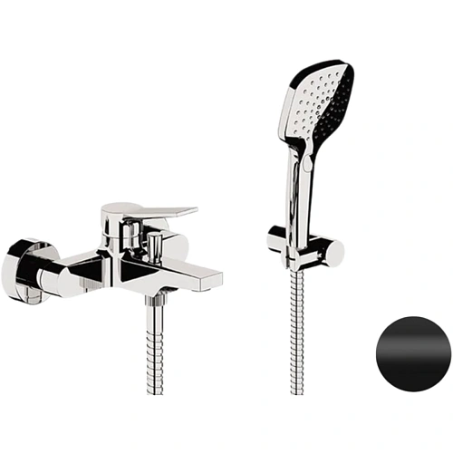 Смеситель для ванны Remer Slash SL02NO, черный матовый Смеситель для ванны Remer Slash SL02NO, черный матовый