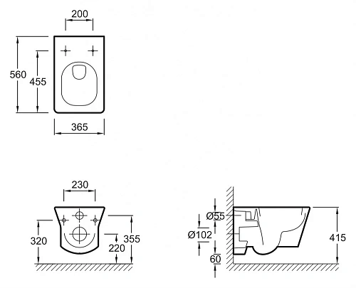Унитаз подвесной Jacob Delafon Reve E4811-00 с сиденьем микролифт Унитаз подвесной Jacob Delafon Reve E4811-00 с сиденьем микролифт