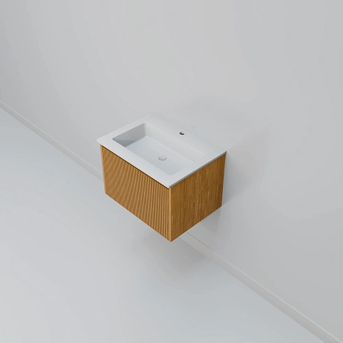 Тумба с раковиной ArtDecco Elizabeth 60 AEL06W11S100 белый дуб Тумба с раковиной ArtDecco Elizabeth 60 AEL06W11S100 белый дуб