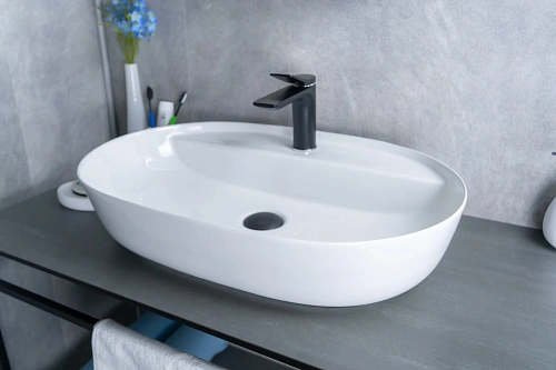 Раковина Gid D1346 51194 накладная белая 61x41x14 Раковина Gid D1346 51194 накладная белая 61x41x14