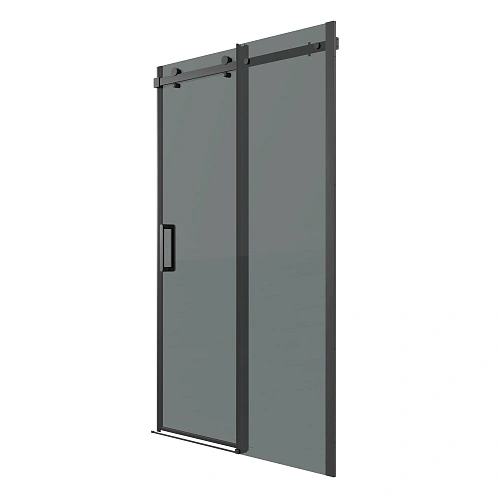 Душевая дверь GROSSMAN Classic 100.K33.04.130.21.10 (130x195) черный матовый, стекло тонированное Душевая дверь GROSSMAN Classic 100.K33.04.130.21.10 (130x195) черный матовый, стекло тонированное