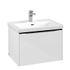 Тумба под раковину Villeroy &amp; Boch Subway 3.0 с подсветкой Brilliant White / Brilliant White C575L1V C575L1VE