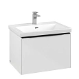 Тумба под раковину Villeroy & Boch Subway 3.0 с подсветкой Brilliant White / Brilliant White C575L1V C575L1VE Тумба под раковину Villeroy & Boch Subway 3.0 с подсветкой Brilliant White / Brilliant White C575L1V C575L1VE
