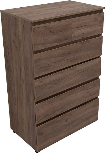 Комод Aquanet Сканди 800x480 Дуб крафт (6 ящиков) 00302546 Комод Aquanet Сканди 800x480 Дуб крафт (6 ящиков) 00302546