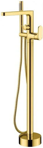 Смеситель для ванны Boheme SPECTRE Gold напольный 459-G Смеситель для ванны Boheme SPECTRE Gold напольный 459-G