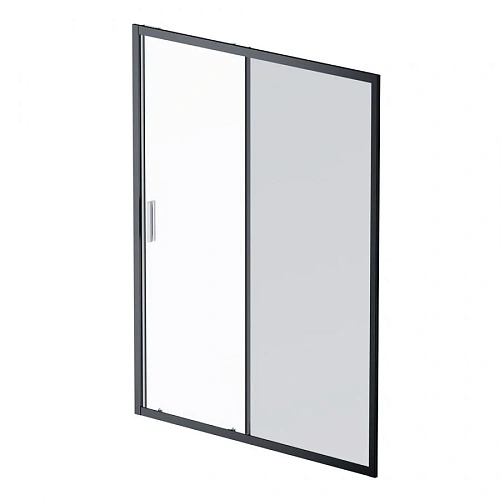 Душевая дверь AM.PM Gem W90G-150-1-195BG 150х195, стекло тонированное, профиль черный матовый Душевая дверь AM.PM Gem W90G-150-1-195BG 150х195, стекло тонированное, профиль черный матовый