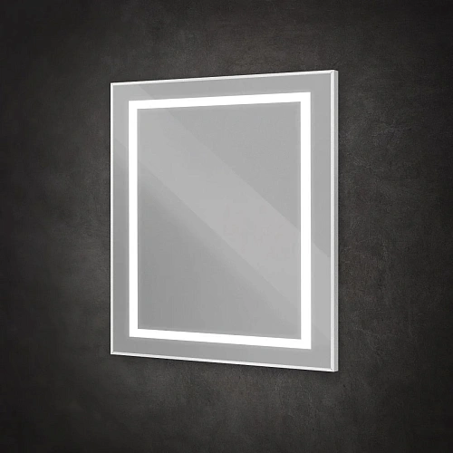 Зеркало BelBagno SPC-KRAFT-800-800-SENS-AL 800x800x32 мм с подсветкой и сенсорным выключателем Зеркало BelBagno SPC-KRAFT-800-800-SENS-AL 800x800x32 мм с подсветкой и сенсорным выключателем