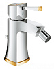 Картинка анонса товара «смеситель для биде grohe grandera с донным клапаном, хром/золото (23315ig0)»